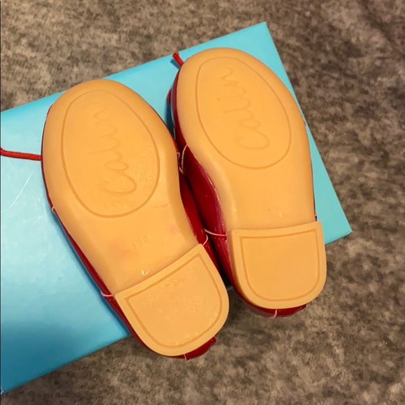 NEW Baby Red Patent Ballet Flats - Picture 6 of 8